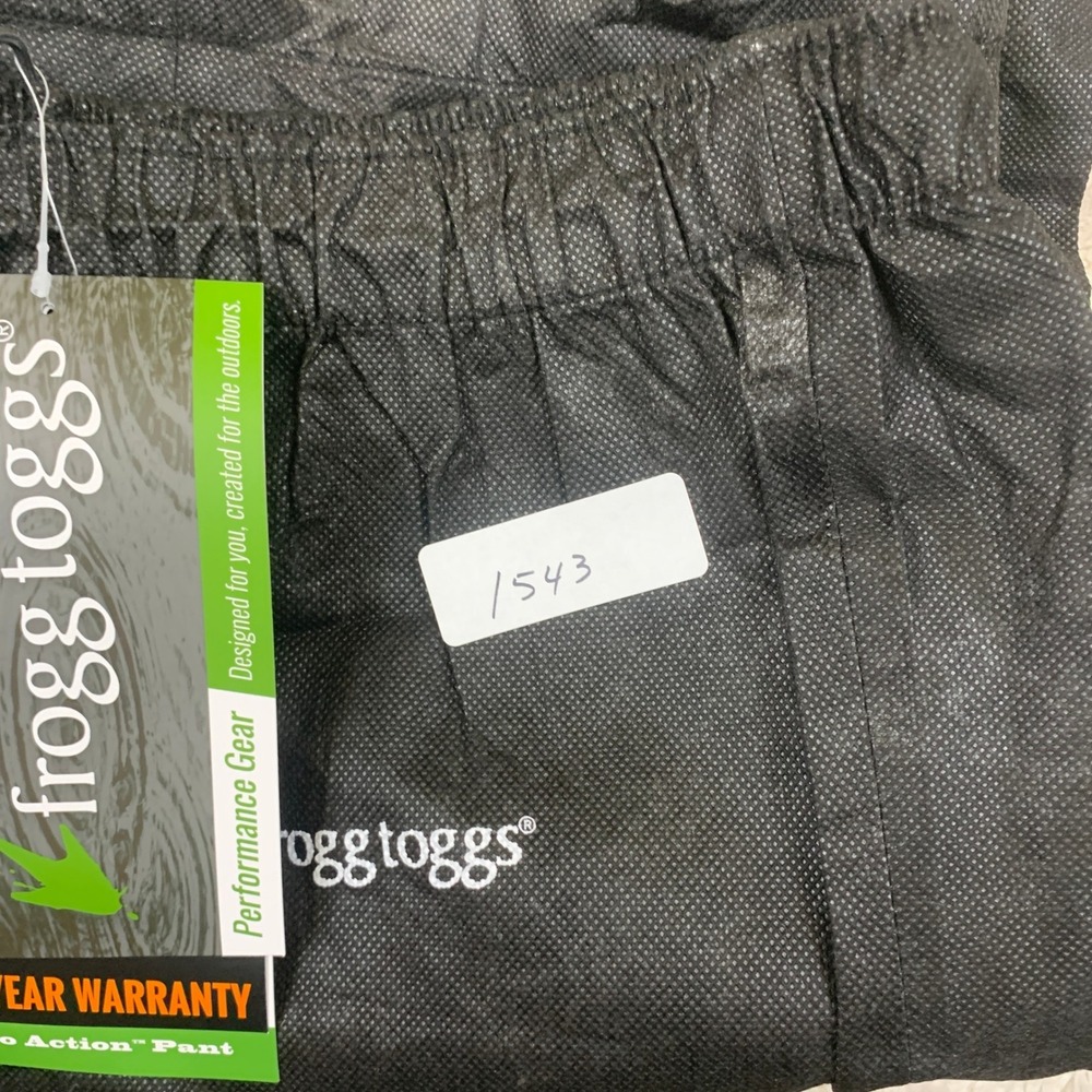 Frogg Toggs Pro Action Rain Pants Men 3XL Waterproof Fishing Hunting Outdoor NWT - Picture 16 of 16